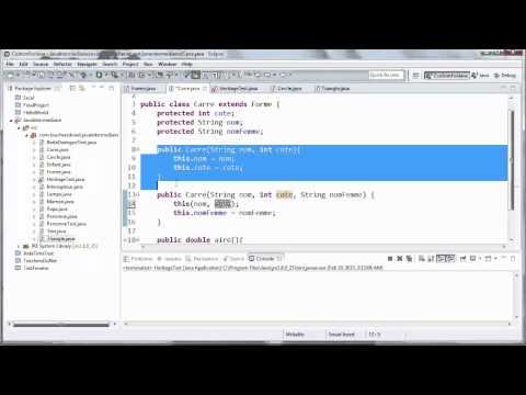 JAVA Intermédiaire 28 La méthode this en Java