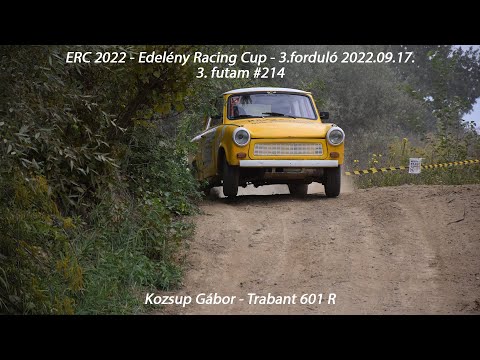 Kozsup Gábor - Trabant 601 R ERC 2022 - Edelény Racing Cup - 3.forduló - 3.futam #214 2022.09.17.
