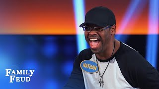 Boyz II Men podium serenade! | Celebrity Family Feud