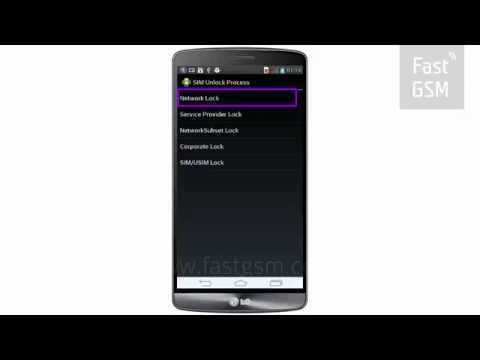 How To Unlock LG G3 by Unlock Code