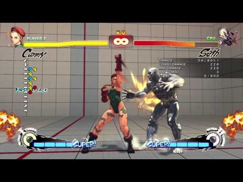 Cammy's Optimized Combos (Seth)