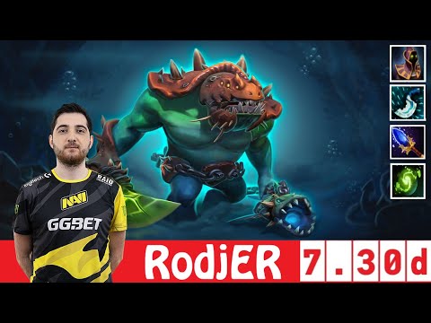 [DOTA 2] RodjER the TIDEHUNTER [OFFLANE] [7.30d]