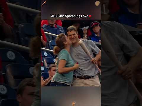 MLB Fans😍                               #mlb #baseball #fans #usa #viral