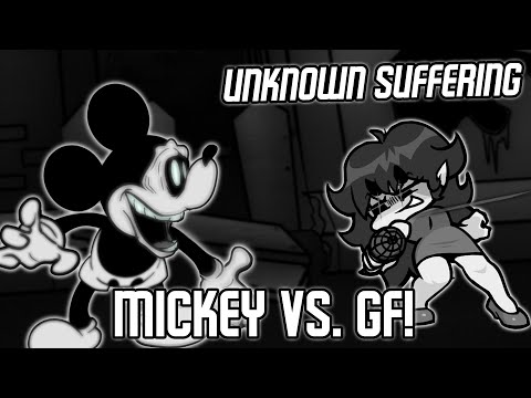 Battle Between Demons - FNF Unknown Suffering V2 But GF Sings it (Wednesday Infidelity Mickey Vs GF)