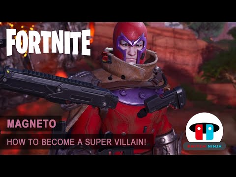 How to become a super villian in Fortnite! [Magneto quests]