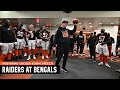 Locker Room Celebration: Raiders at Bengals
