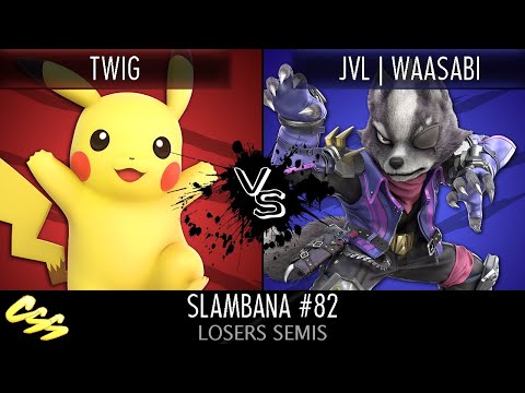 [Slambana #82] Losers Semis: Twig (Pikachu) vs. JVL | waasabi (Wolf)