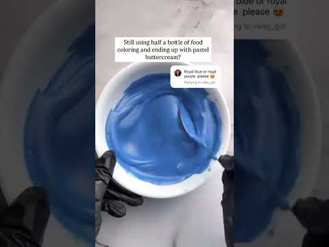 Stop adding more color…..start using the right technique! Here’s how to achieve intense buttercream