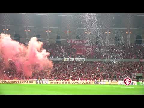 Entrada em campo Inter x Cruzeiro