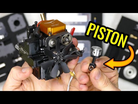 BUILDING A WORKING MINIATURE 4 STROKE ENGINE - TOYAN FS S100AC DIY KIT PART 1