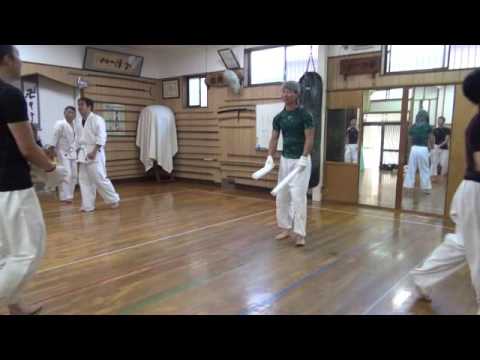 2016 10 16 100yen棒ディフェンス練習