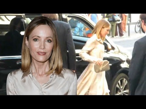 Actress Leslie MANN @ Giorgio ARMANI fashion show in Paris, July 5th 2022 Haute Couture Privé