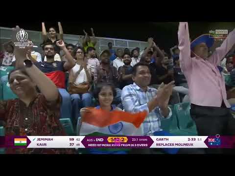 JEMIMAH RODRIGUES 127 BALL BY BALL INNINGS VS AUSTRALIA WORLD CUP SEMIFINAL 2025 #jemimahrodrigues