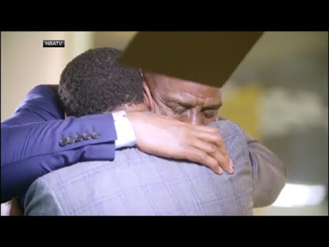 Magic Johnson and Isiah Thomas shed tears in emotional reconciliation | ESPN