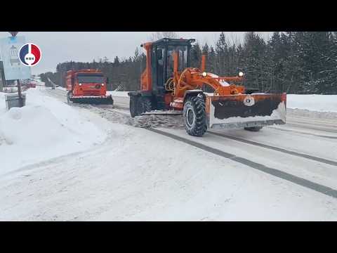 Дорожно-коммунальная служба ведет планомерную работу по расчистке городских территорий от снега