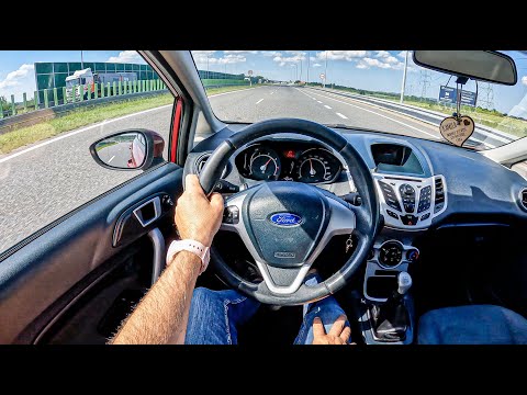 2013 Ford Fiesta [1.4 96HP] |0-100| POV Test Drive #1246 Joe Black