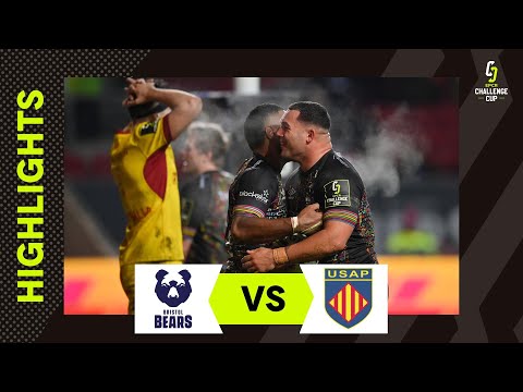 Highlights - Bristol Bears v USAP Round 4 | EPCR Challenge Cup 2022/23