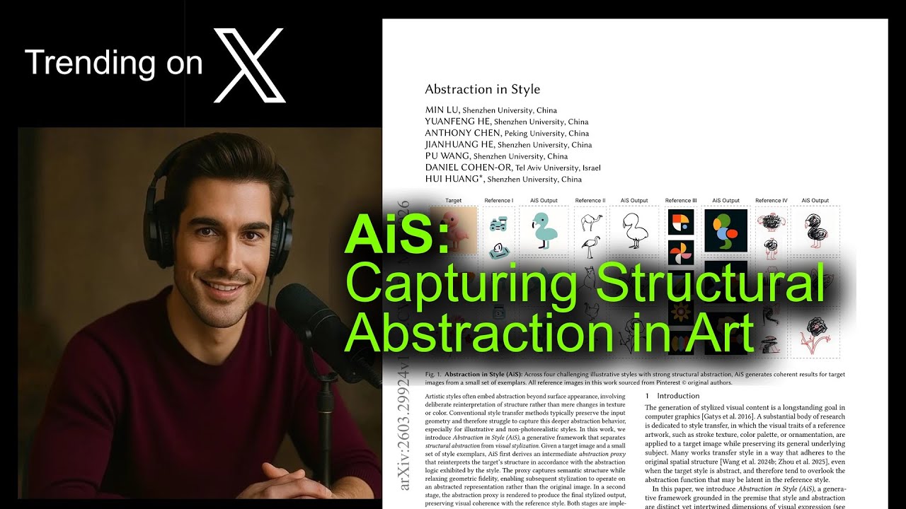 AiS: Capturing Structural Abstraction in Art