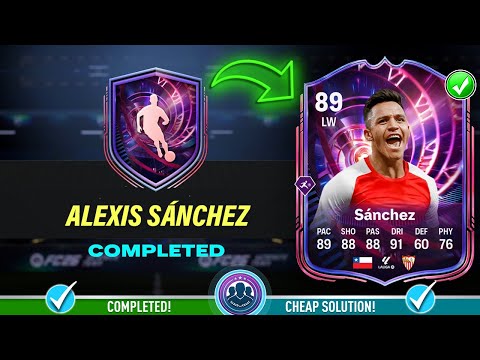89 Time Warp Alexis Sanchez SBC Solution - Cheap Solution & Tips - FC 26