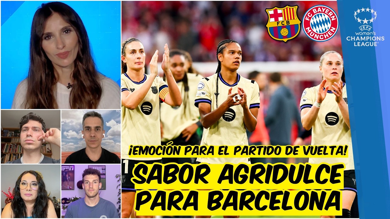BARCELONA NO saca VICTORIA ante el BAYERN MÜNICH. Se DEFINIRÁ en el CAMP NOU | Champions League
