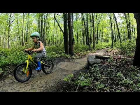 Jake's rocks MTB with the Hughes family 6/2/19