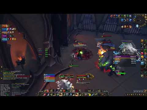 *ARMS 4PC SET GAMEPLAY(NF)*WoW Shadowlands 9.2.0 arms warrior pve Halls of Atonement Mythic +16
