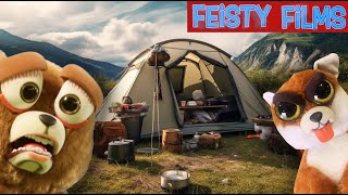 Feisty Camping Chaos: Feisty Pets in the Great Outdoors!