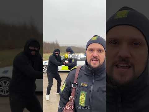 Police is doing this trend now 🔥