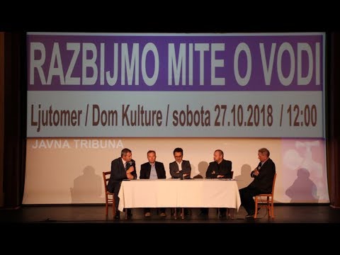 Javna tribuna »Razbijmo mite o vodi«