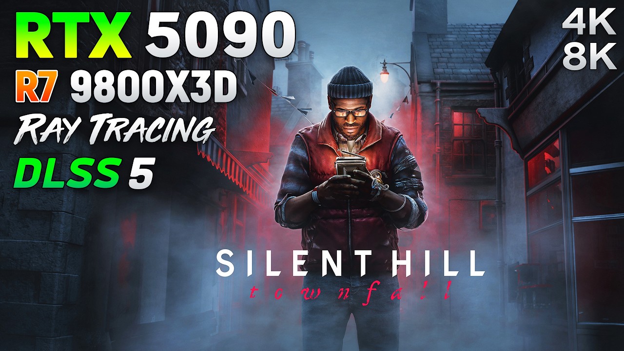 Silent Hill: Townfall : RTX 5090 32GB - Max Settings, DLSS 5 | 4K & 8K