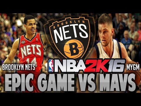 NBA 2K16 Nets MyGM Ep.8 - SHOWDOWN vs. DALLAS!!