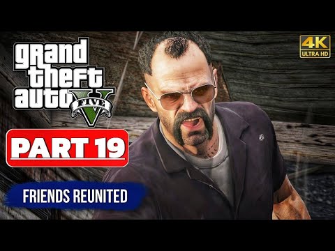 Grand Theft Auto V — Friends Reunited Mission Part 19 4K 60FPS No Commentary