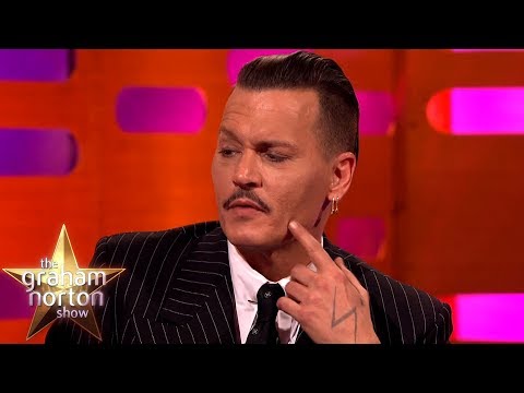 Johnny Depp Cannot Grow a Beard - Graham Norton Show