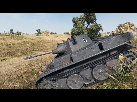 World of Tanks Pz.Kpfw. II Luchs 1912 EXP 2228 DMG - Steppes