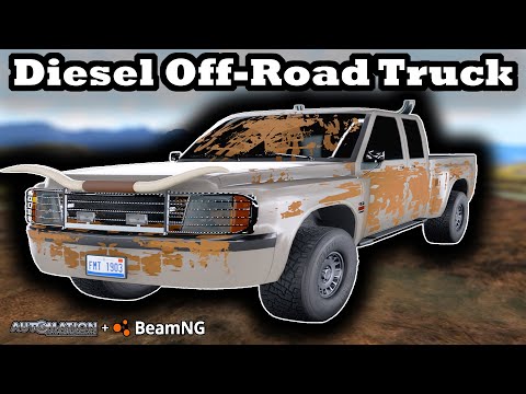 Making a "Diesel" Off-Road Truck | Automation The Car Company Tycoon Game & BeamNG.drive