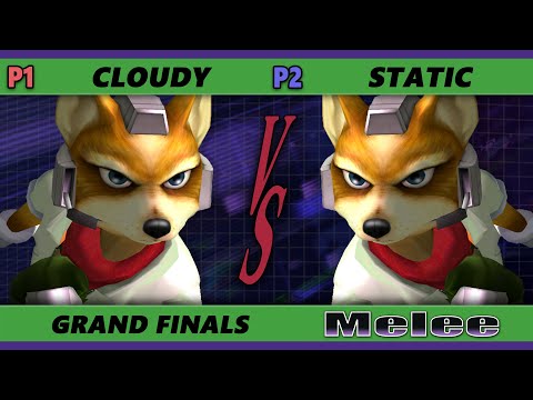 S@X 451 GRAND FINALS - Cloudy (Fox) Vs. Static [L] (Fox) Smash Melee - SSBM