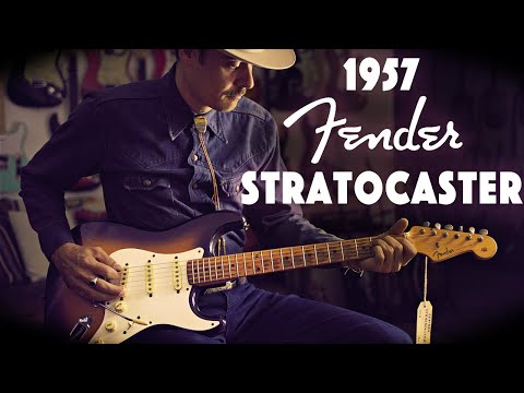 All Original 1957 Fender Stratocaster - Gorgeous Surf Tones