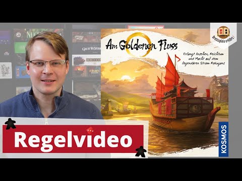 Am Goldenen Fluss – Regeln einfach erklärt | So spielt ihr das neue Eurogame im Rokugan-Universum!
