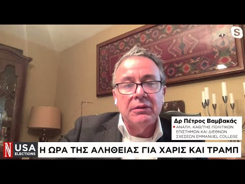 Ο Δρ. πολιτικής επιστήμης και διεθνών σχέσεων, Πέτρος Βαμβακάς, στη «Ν»