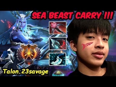 Talon 23savage [Drow Ranger] BEAST CARRY vs Akashi Bdz Dota 2 7.32E Pro Gameplay