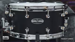 Video thumbnail for Pearl 14x6.5 Hybrid Exotic Cast Aluminum Snare Drum (HEAL1465) by Memphis Drum Shop
