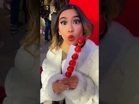 I TRIED CANDY STRAWBERRIES! #shorts