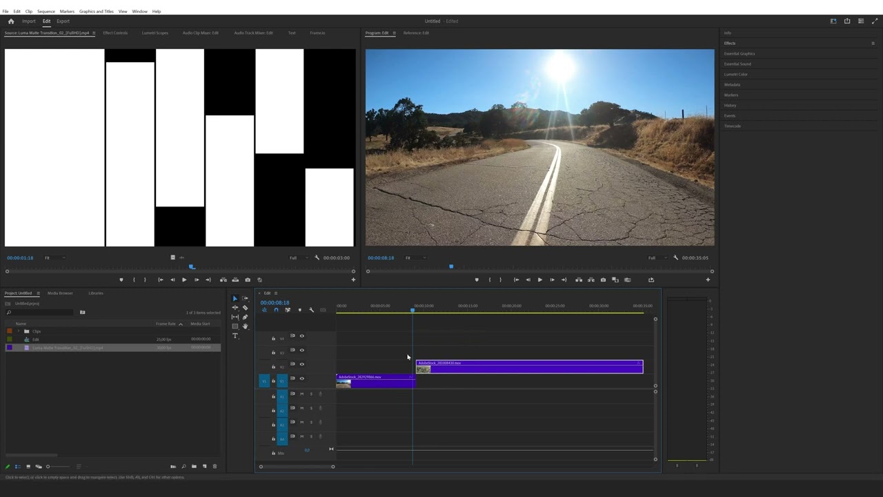 How to use the Luma Mattes Pack