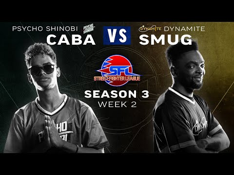 Caba (Ryu) vs. Smug (G) - Bo3 - Street Fighter League Pro-US - Season 3 Week 2