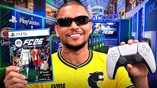 O DIA QUE FUI JOGAR FC 26 EM UM EVENTO COM A GALERA