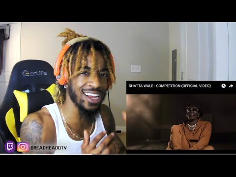 DreadheadQ Reacts To SHATTA WALE For The First Time! | SHATTA WALE - COMPETITION (OFFICIAL VIDEO)