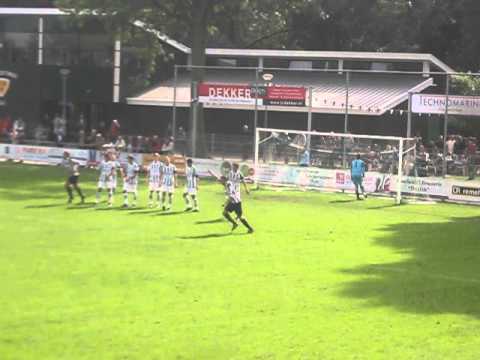 Thijs van den Berg zet Kloetinge op achterstand tegen Achilles Veen