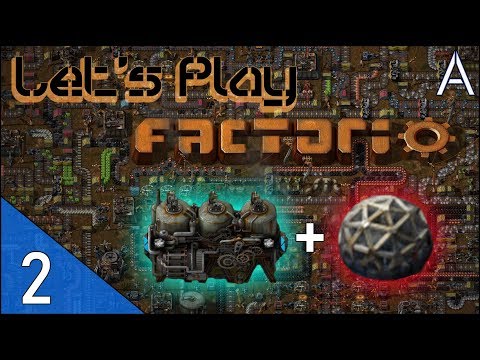 Factorio Let's Play (Ep 2): POWER + SCIENCE RESEARCH [0.16 Gameplay Series]