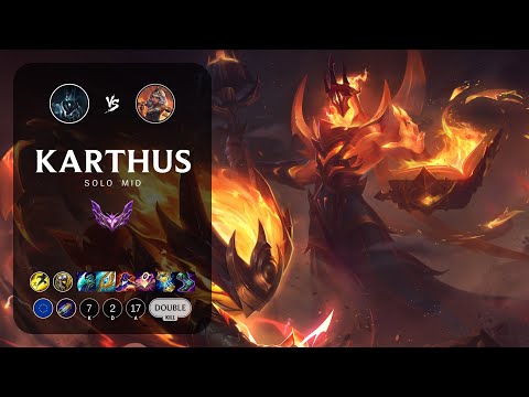 Karthus Mid vs Qiyana - EUW Master Patch 13.7