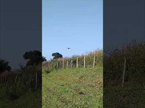 Drone T10 pulverização em Muzambinho- MG #agro #drone #roça